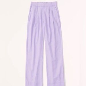 Abercrombie Lavender Tailored Women's Pants Small
